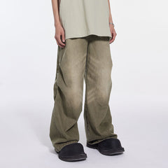 WHISTLEHUNTER Triple Washed Drape Jeans Ash