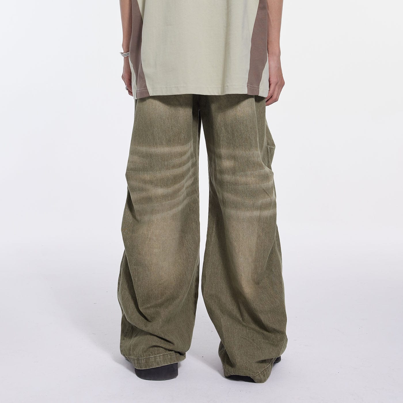 WHISTLEHUNTER Triple Washed Drape Jeans (3 Colors)