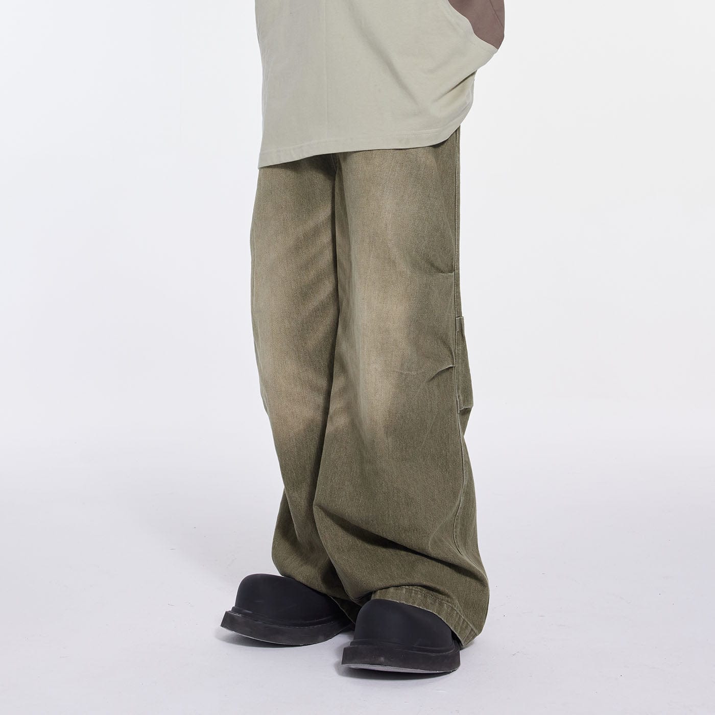 WHISTLEHUNTER Triple Washed Drape Jeans (3 Colors)
