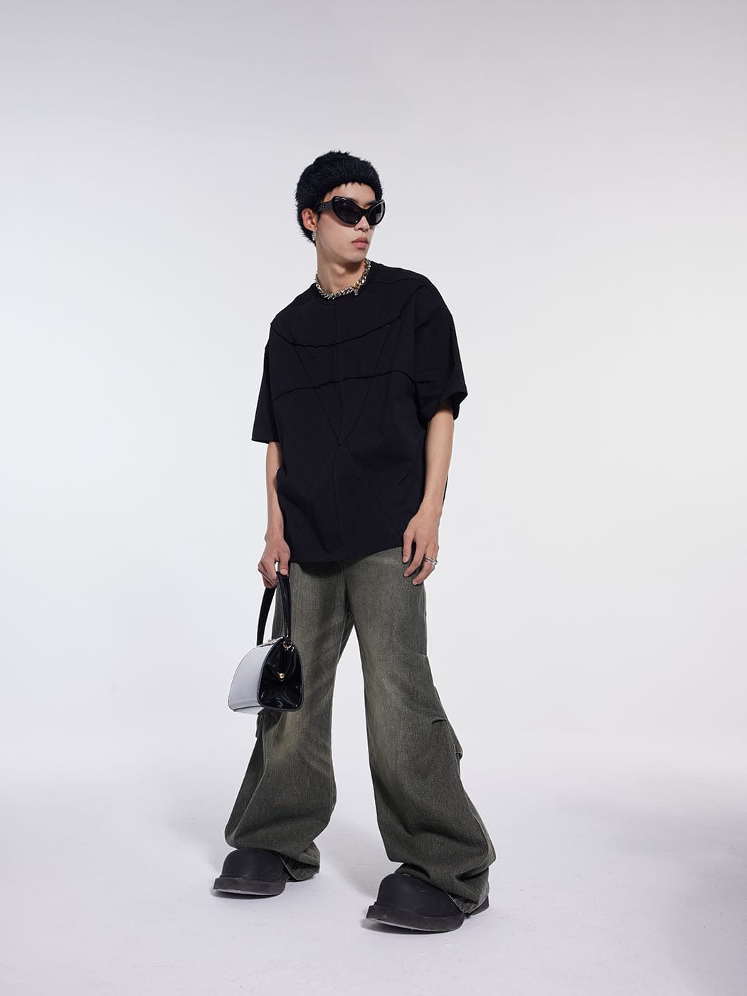 WHISTLEHUNTER Triple Washed Drape Jeans (3 Colors)