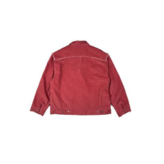 RICHILL Frayed Shoulder Corduroy Jacket