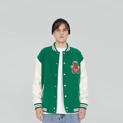 CONKLAB Angel Bear Varsity Jacket (Only Size S Left)