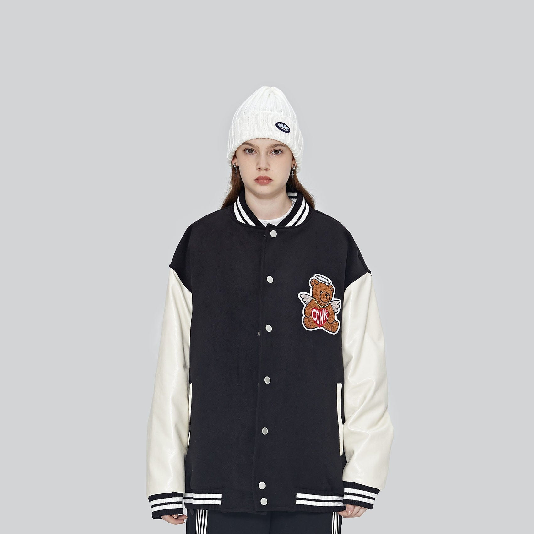 CONKLAB Angel Bear Varsity Jacket (Only Size S Left)