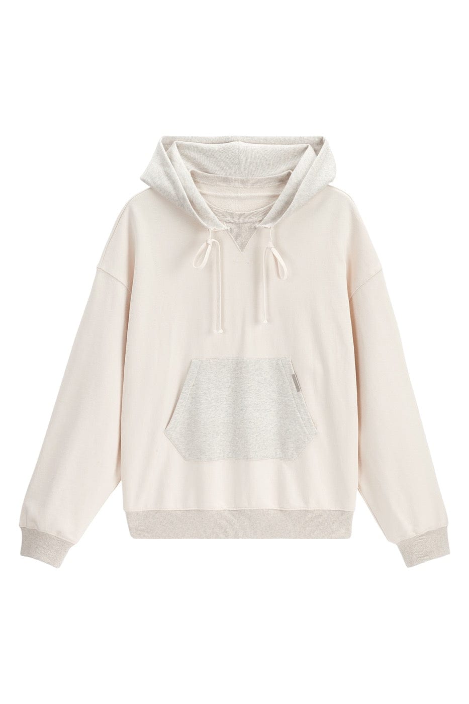 BONELESS Multi-Fabric Spliced Hoodie
