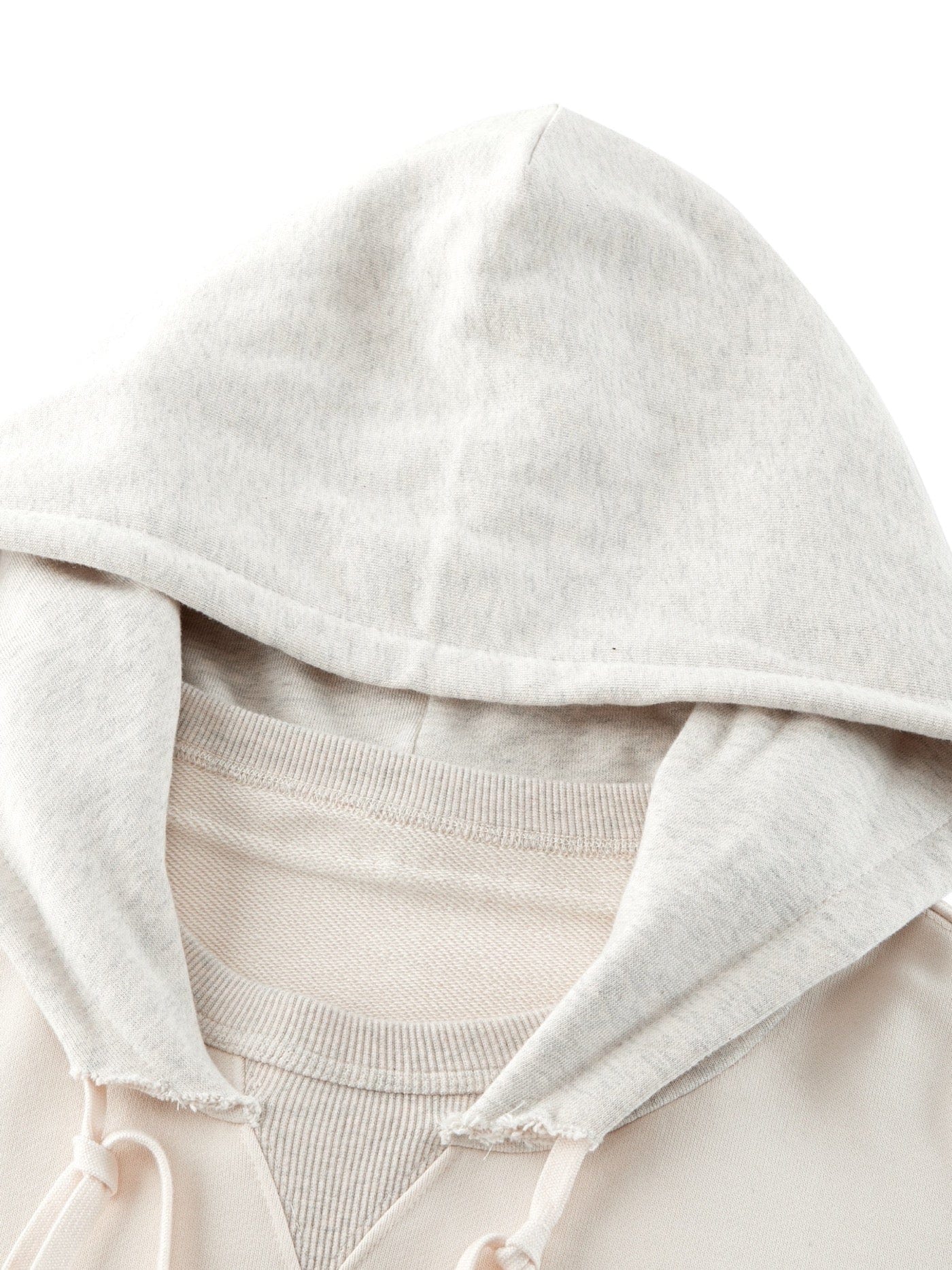 BONELESS Multi-Fabric Spliced Hoodie