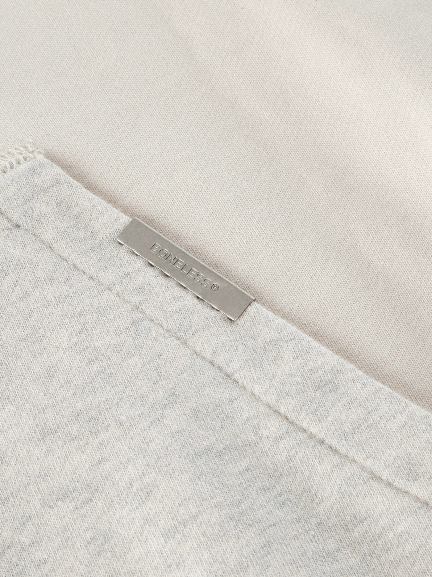 BONELESS Multi-Fabric Spliced Hoodie