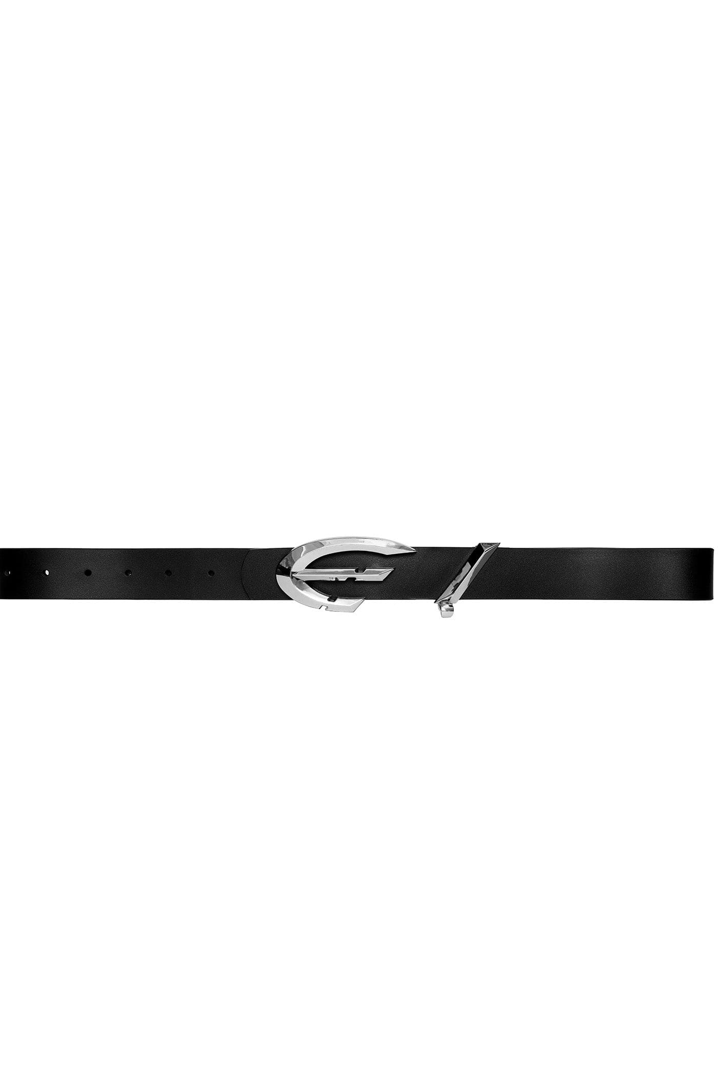 FLYERRER Metal Claw Buckle Leather Belt