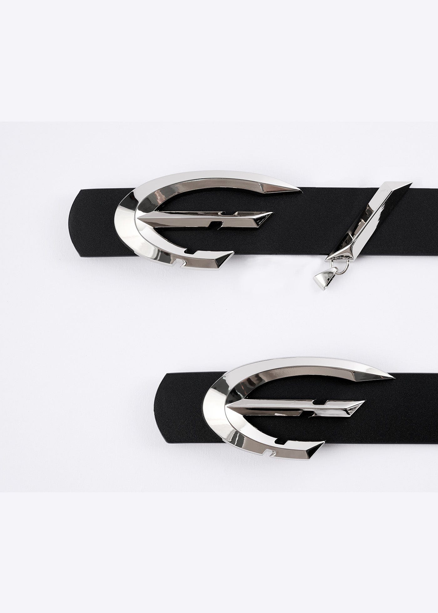 FLYERRER Metal Claw Buckle Leather Belt