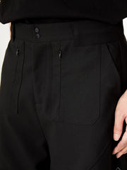 49PERCENT Embroidered Triangle Oversized Shorts