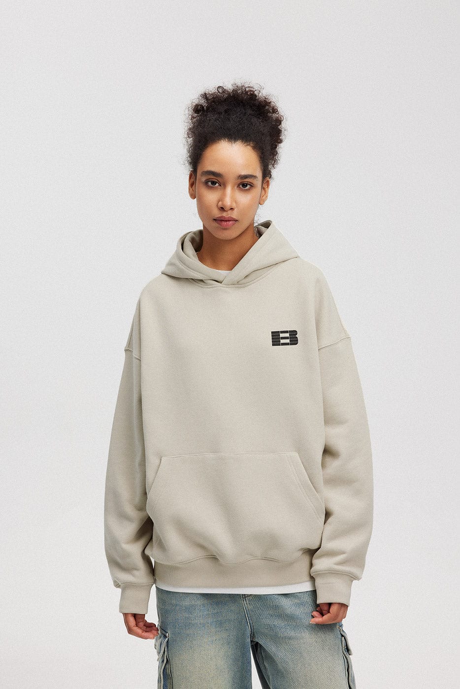 BONELESS FW23 LOGO Textures Graphics Hoodie