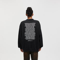 BONELESS Book Page Slogan Crewneck