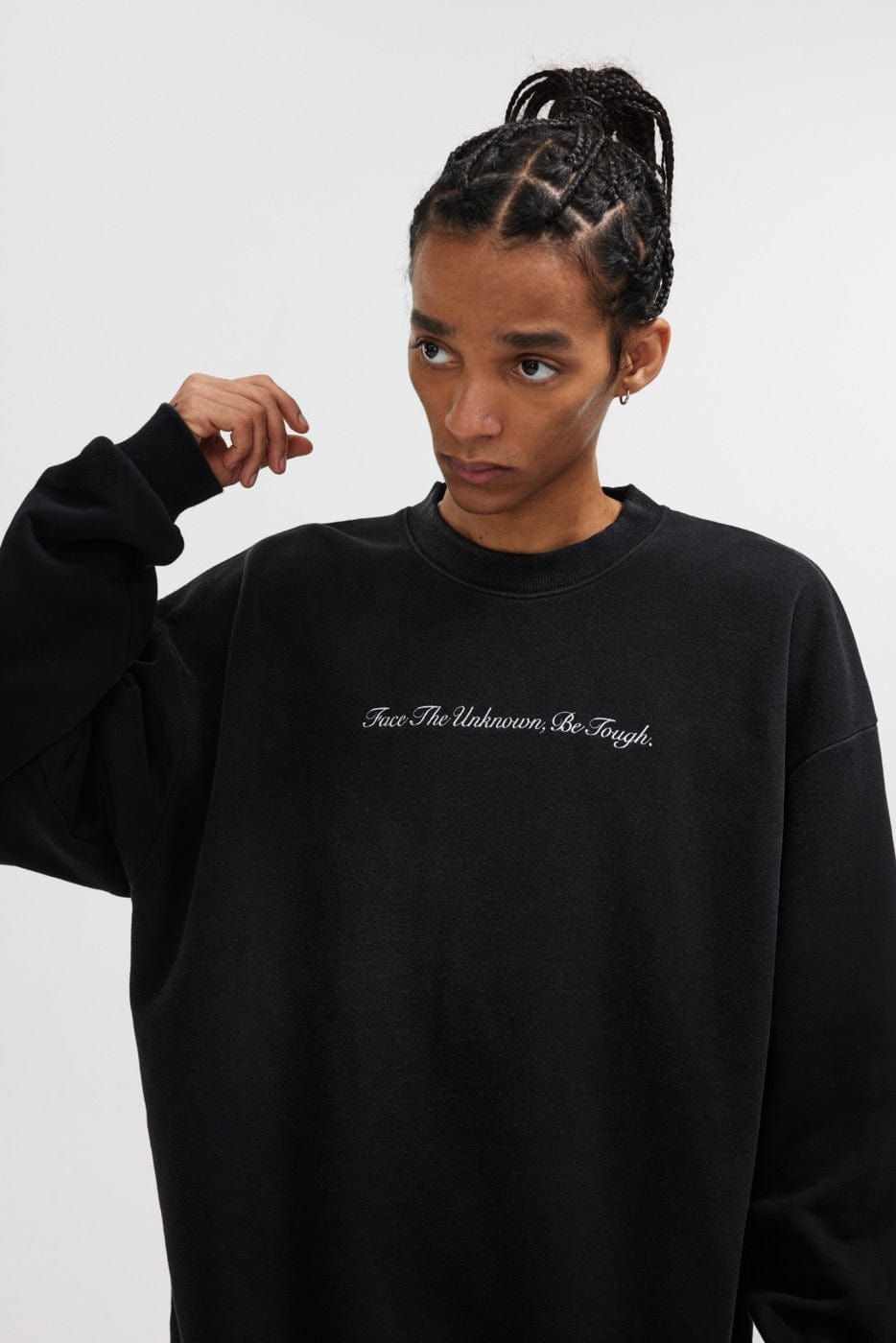 BONELESS Book Page Slogan Crewneck
