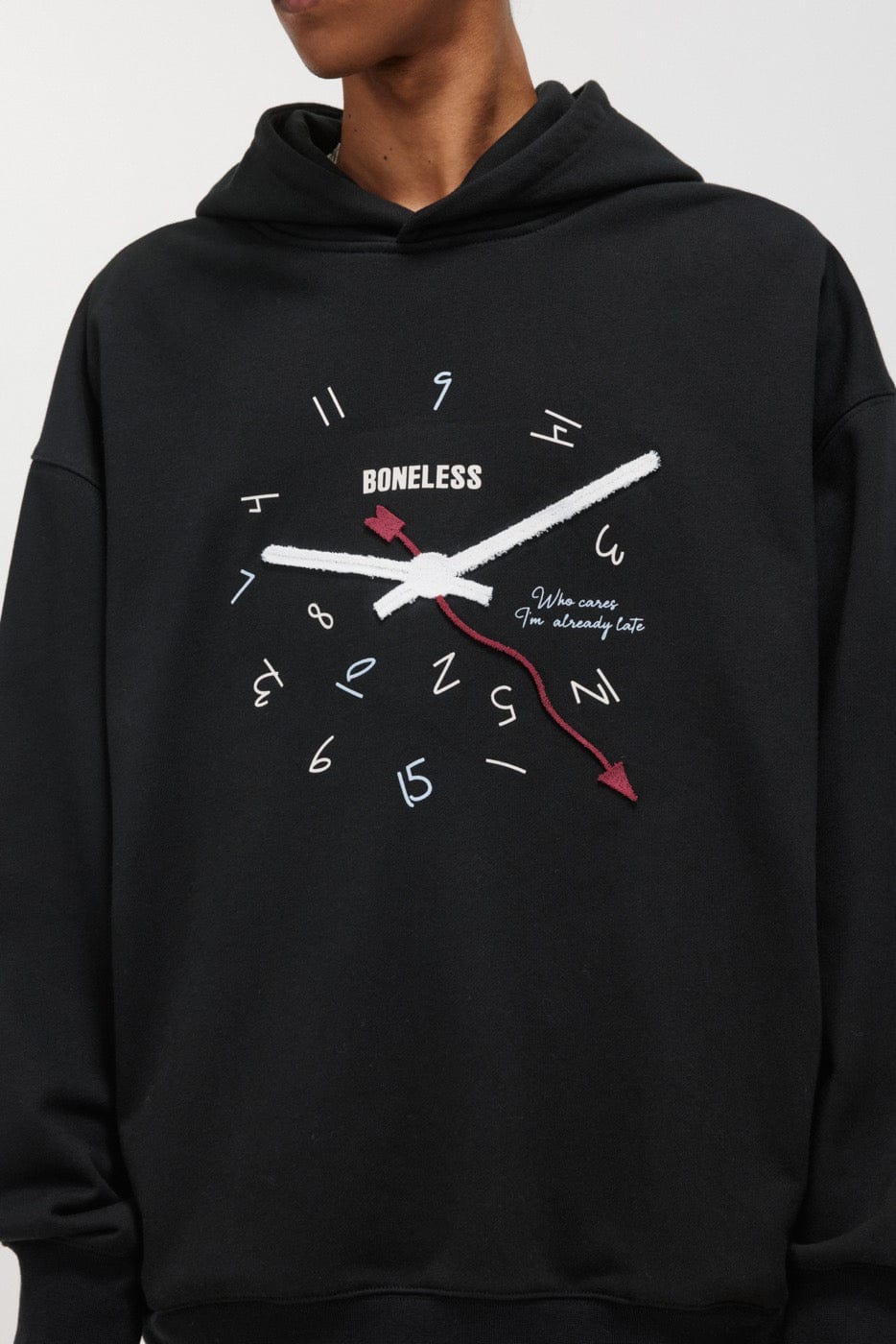BONELESS Clock Hoodie