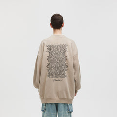 BONELESS Book Page Slogan Crewneck