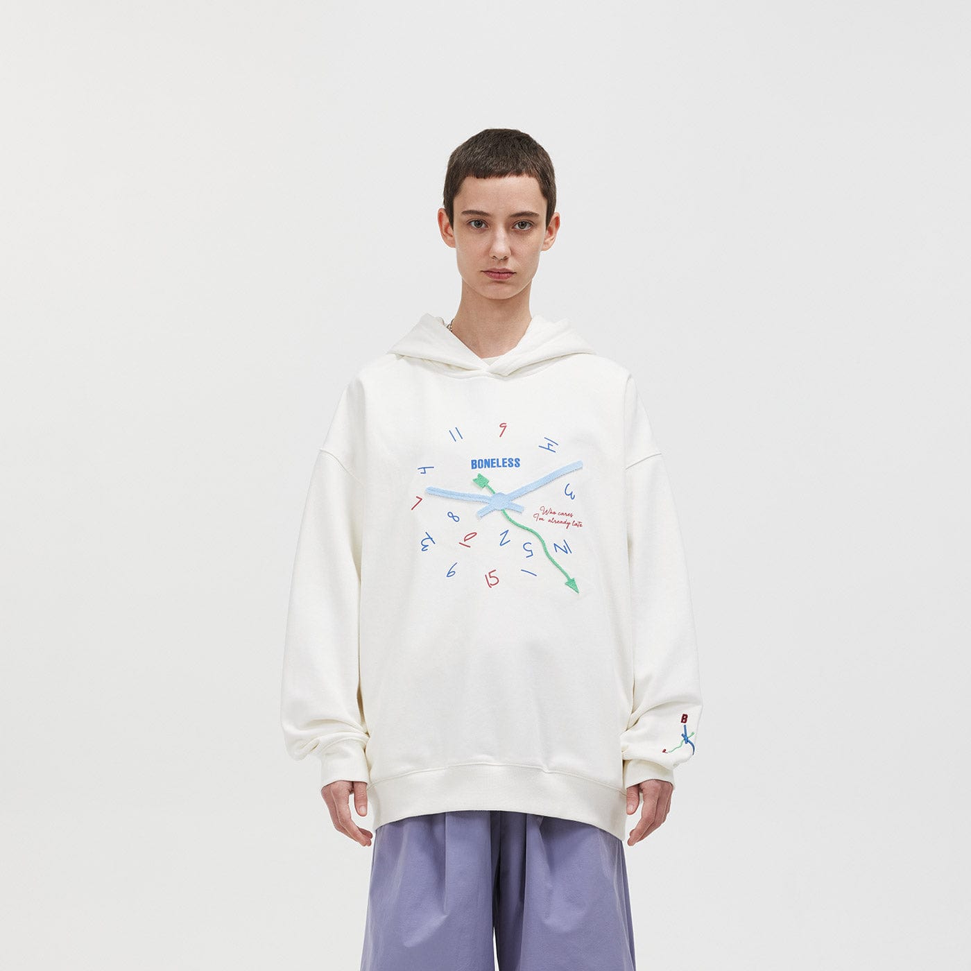 BONELESS Clock Hoodie