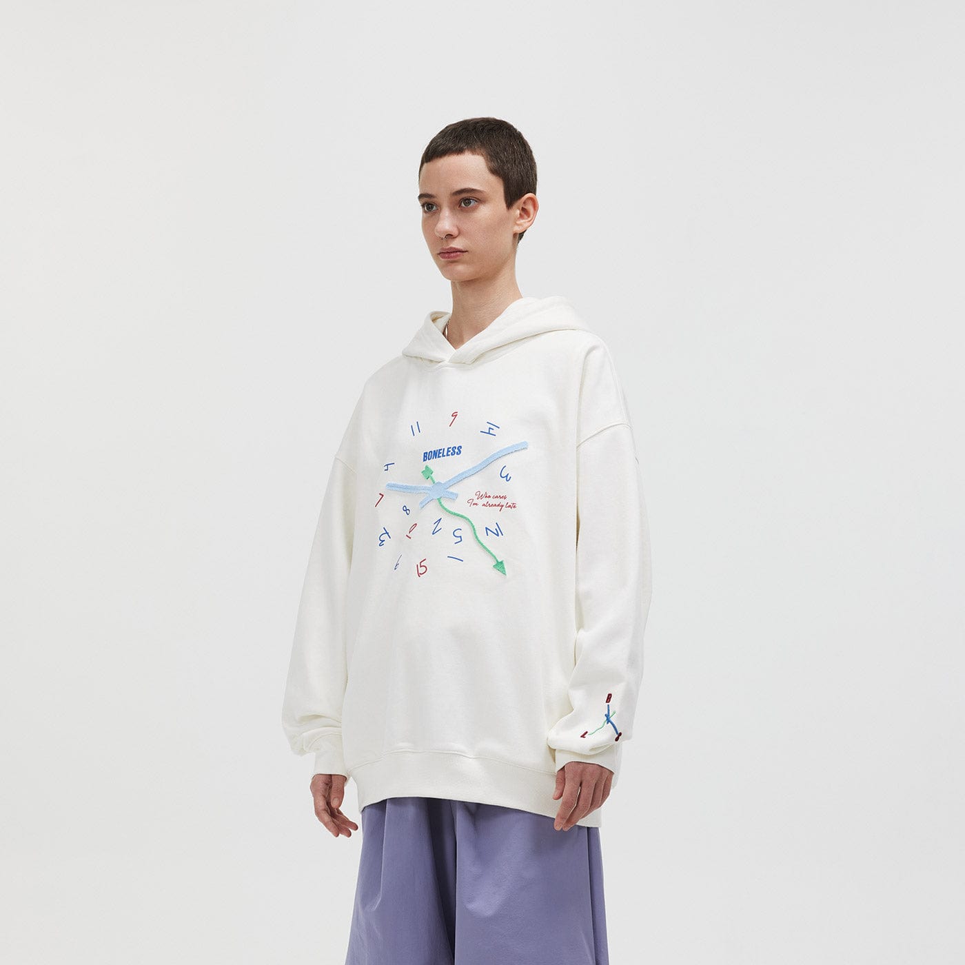 BONELESS Clock Hoodie