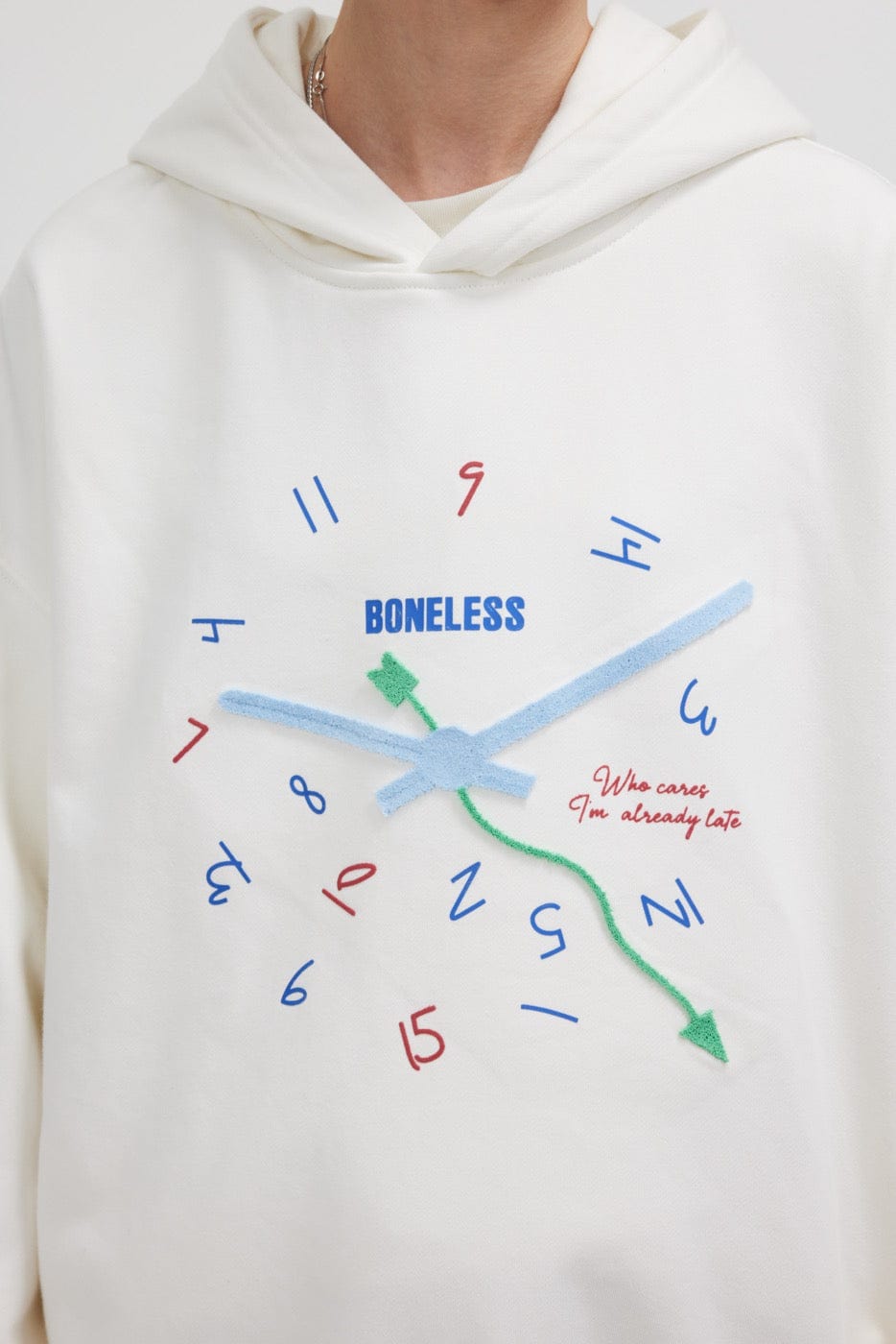 BONELESS Clock Hoodie