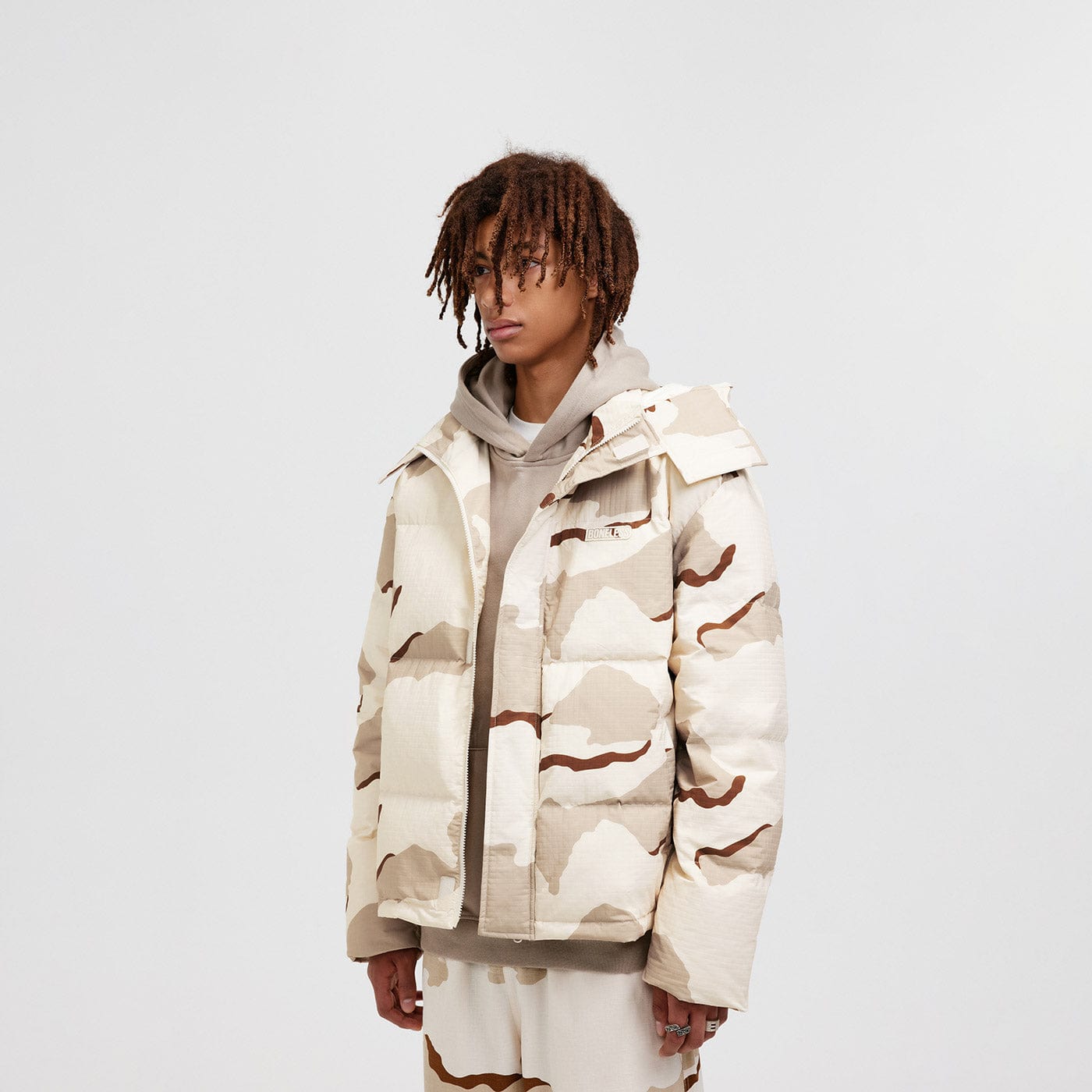 BONELESS Camouflage Down Jacket