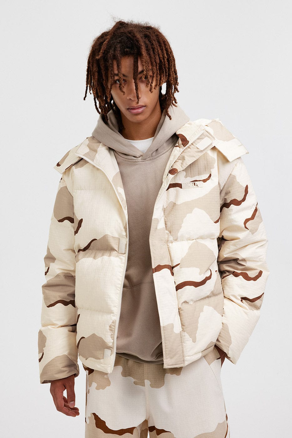 BONELESS Camouflage Down Jacket