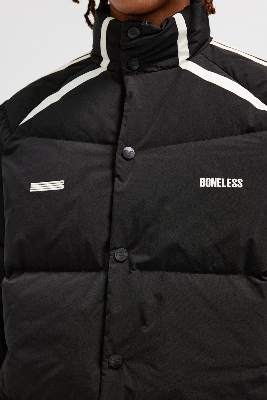 BONELESS Side Stripes Down Jacket