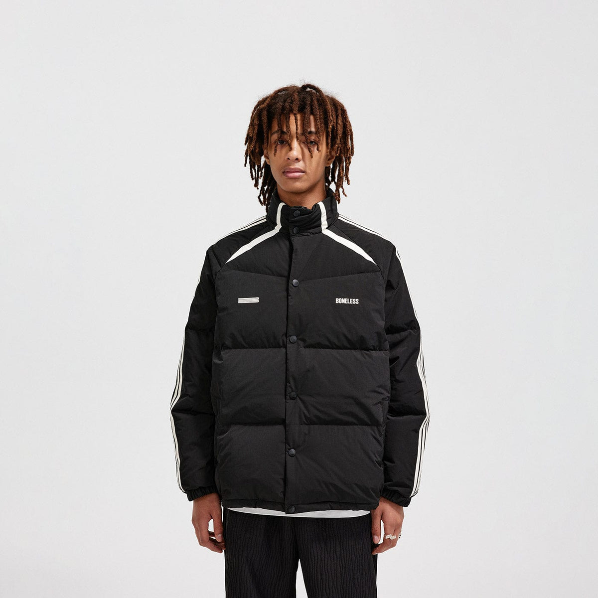 BONELESS Side Stripes Down Jacket