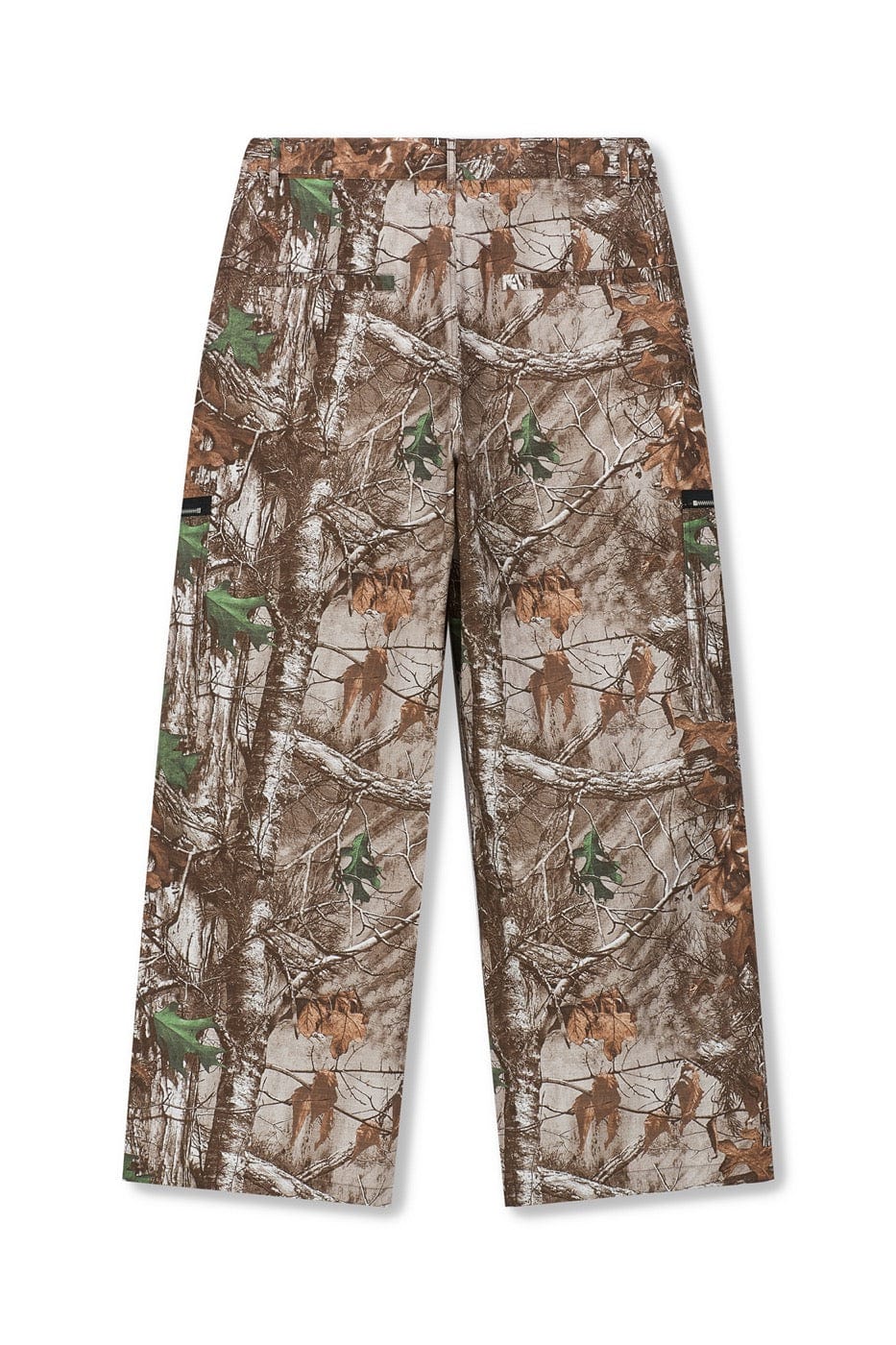 BONELESS Withered Leaves Crinkled Camo Cargo Pants