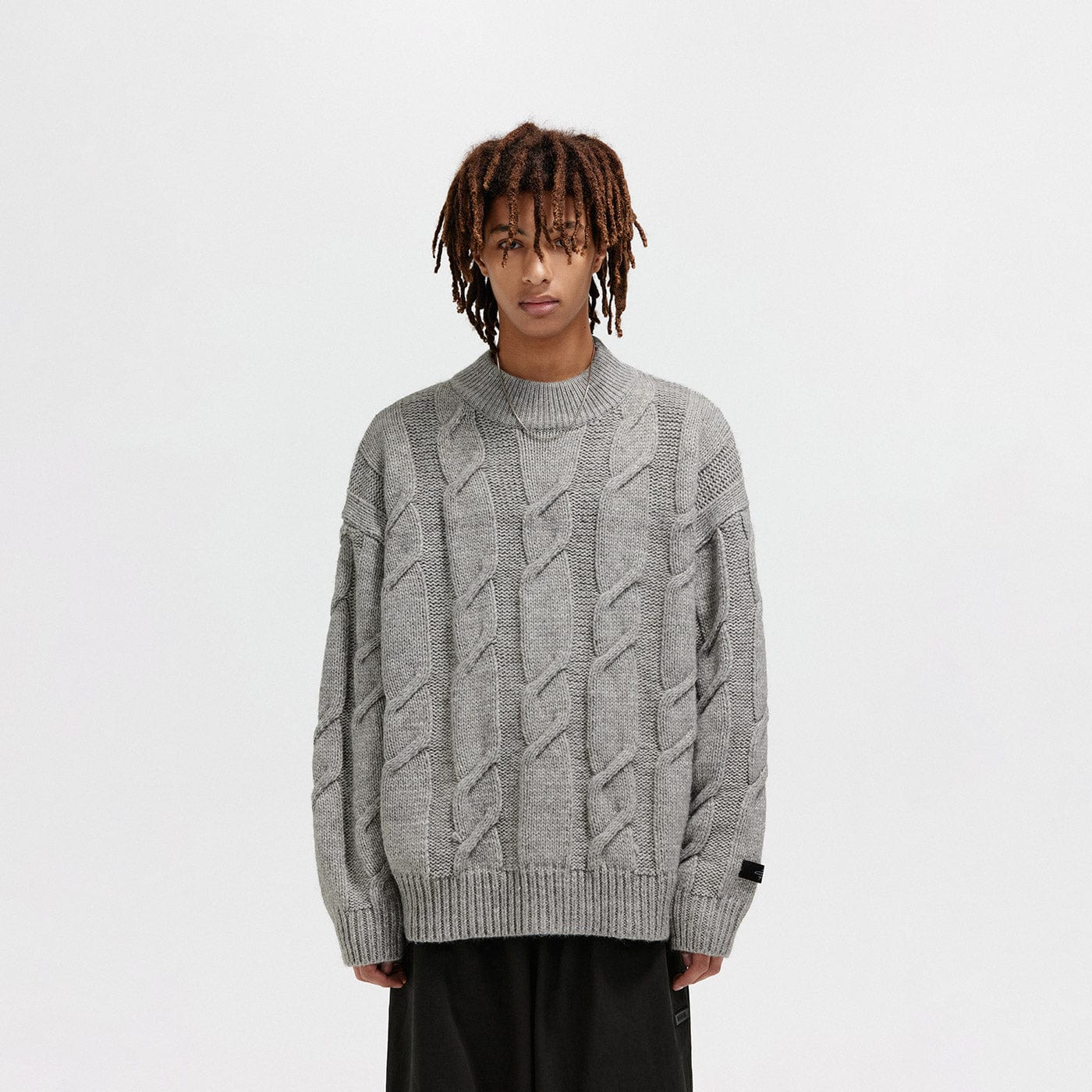 BONELESS Jacquard Knitted Sweater