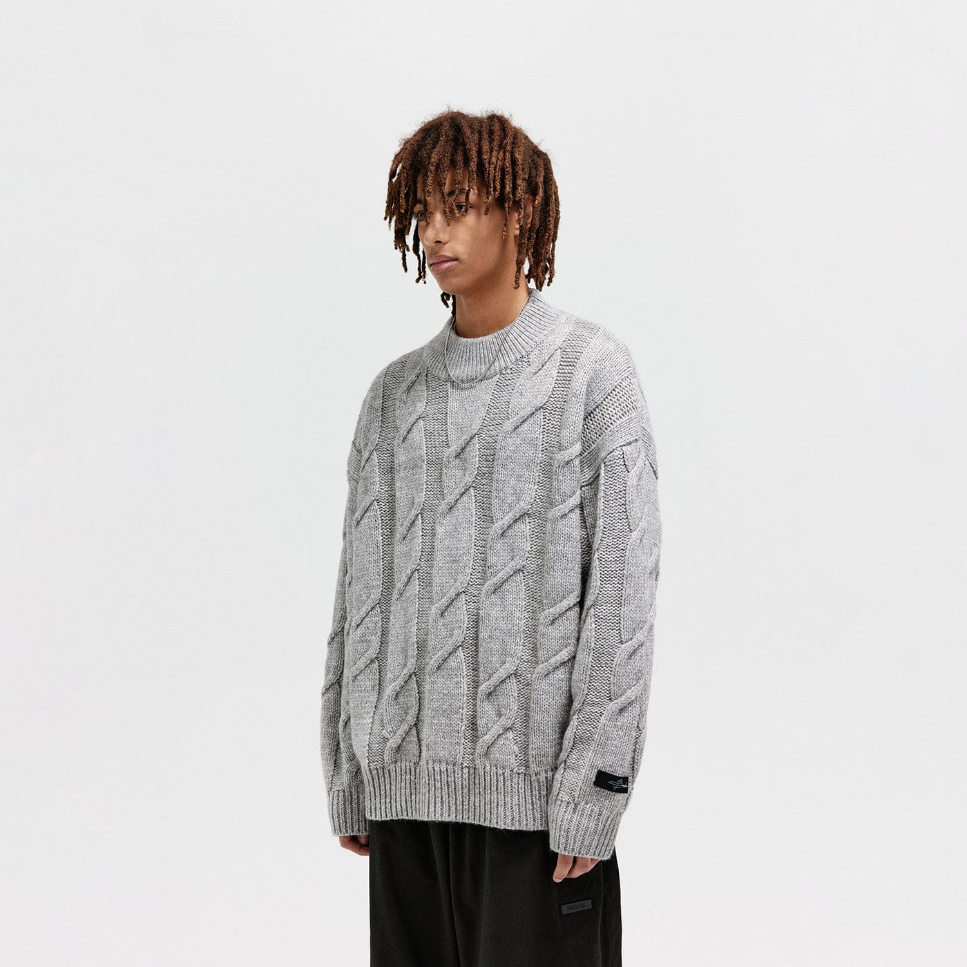 BONELESS Jacquard Knitted Sweater