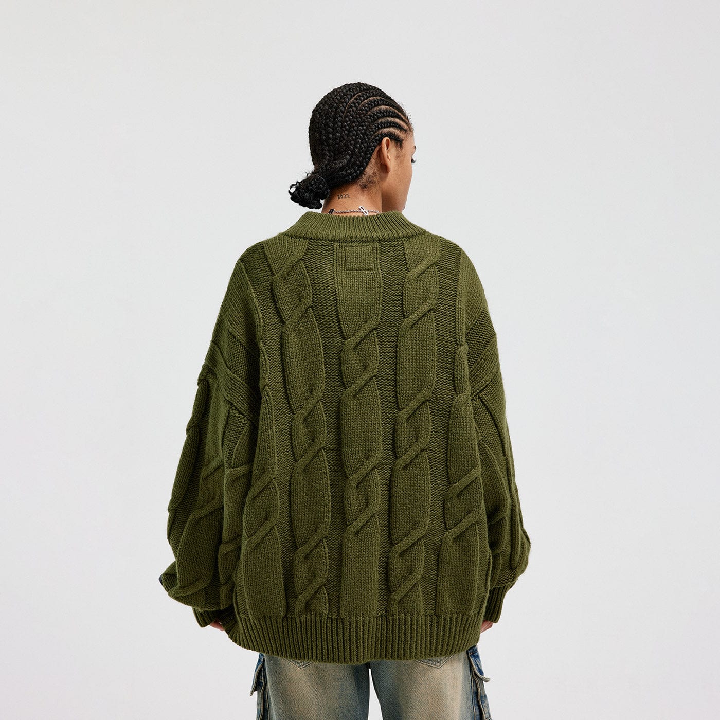 BONELESS Jacquard Knitted Sweater