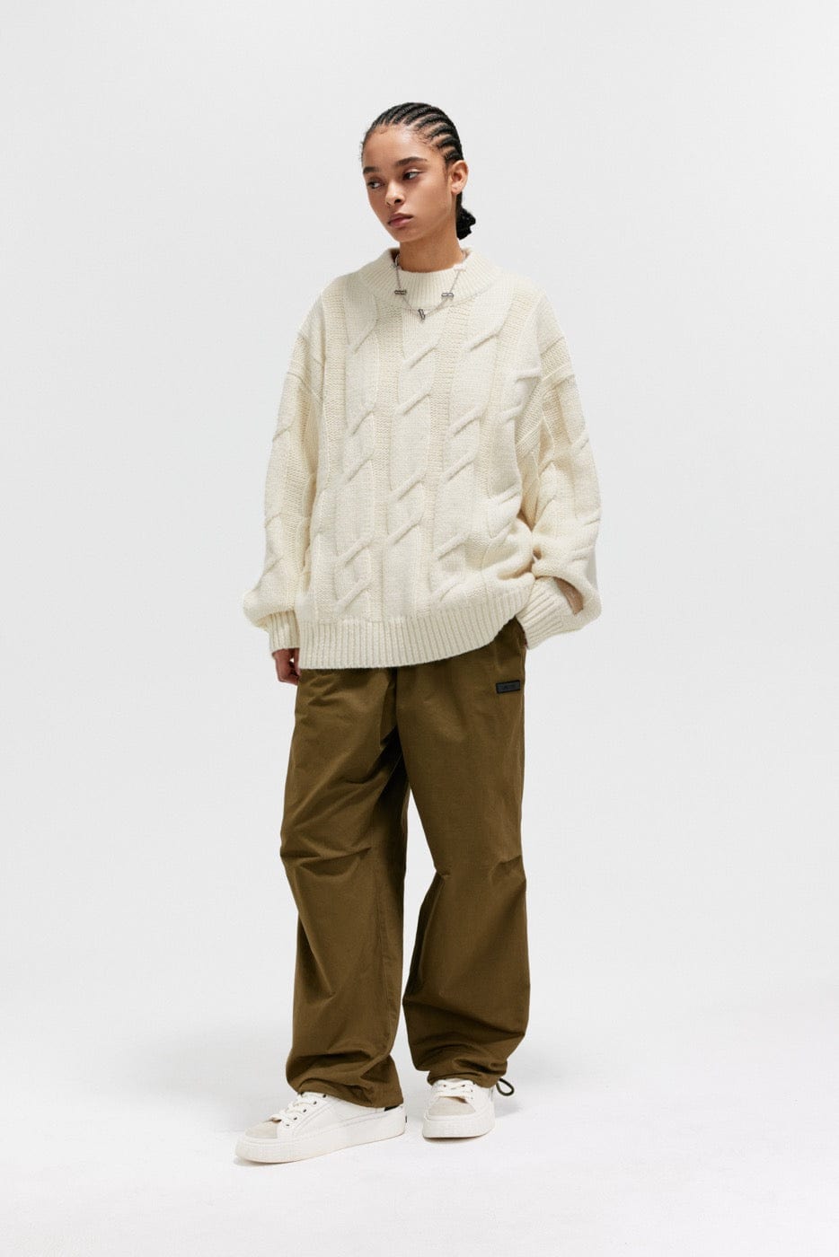 BONELESS Jacquard Knitted Sweater