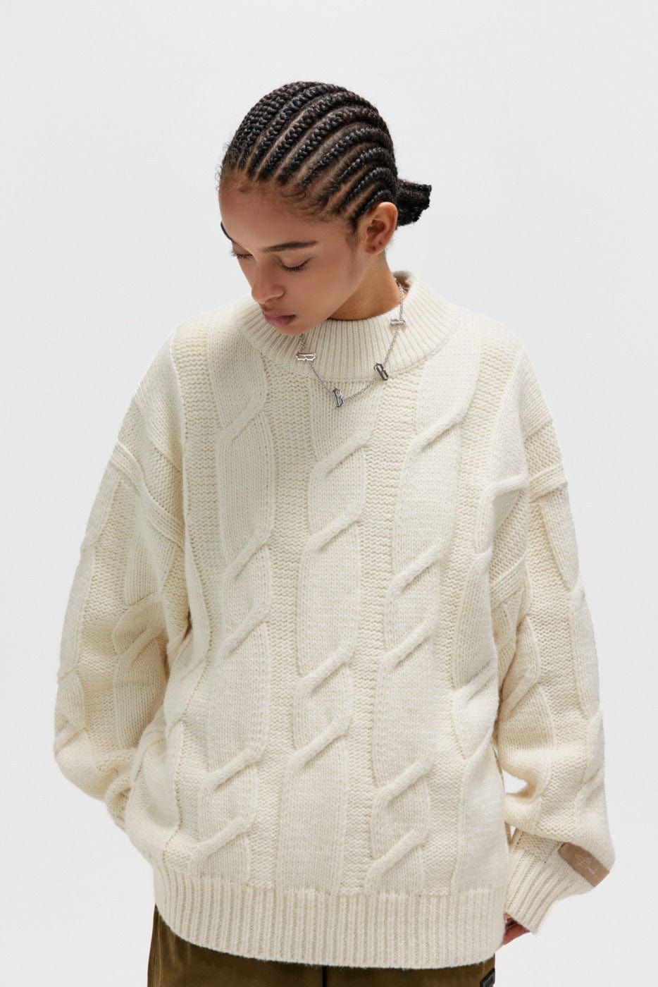 BONELESS Jacquard Knitted Sweater