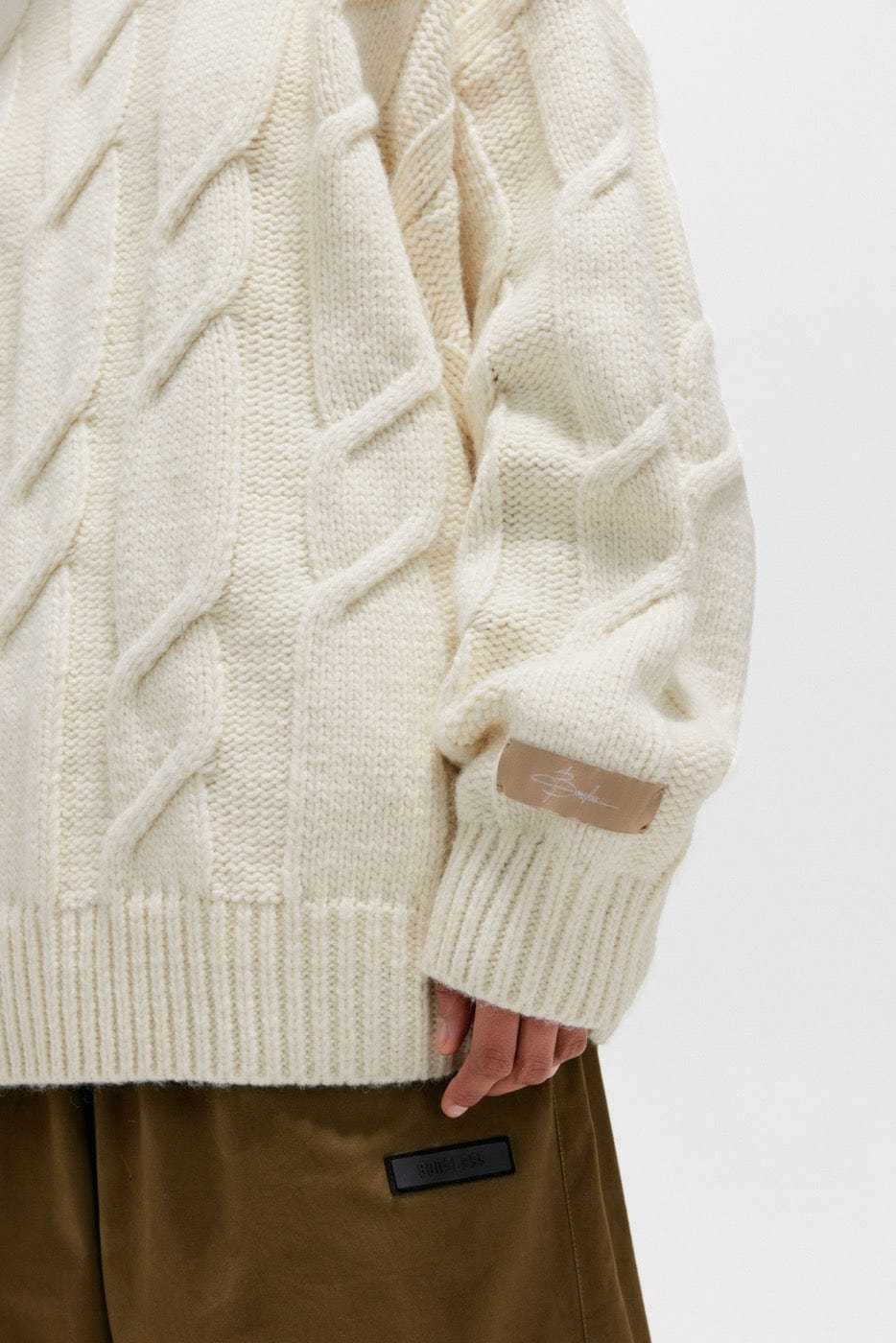 BONELESS Jacquard Knitted Sweater
