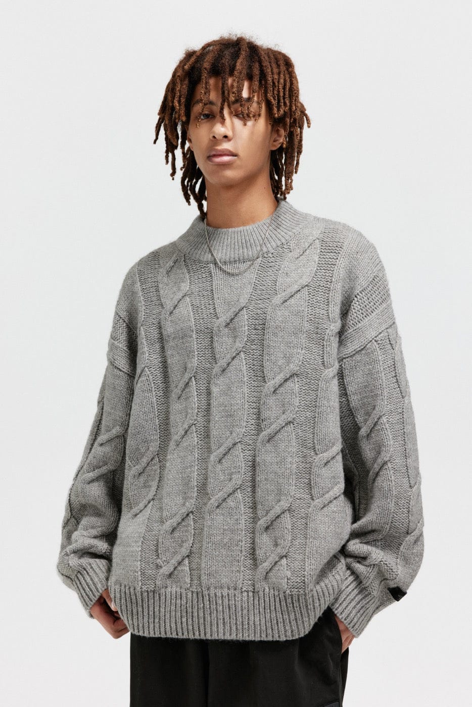 BONELESS Jacquard Knitted Sweater
