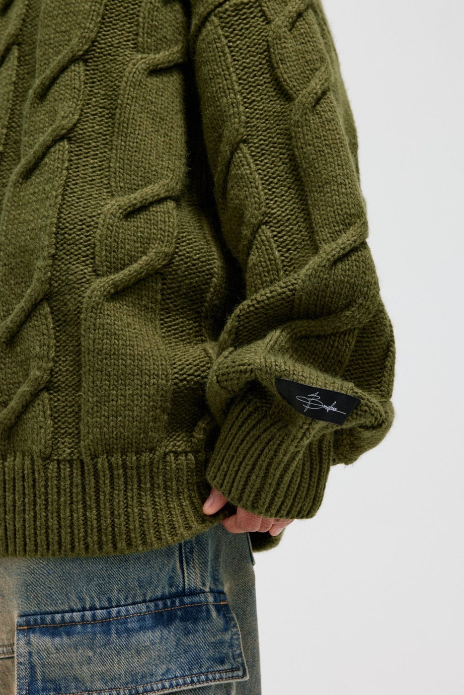 BONELESS Jacquard Knitted Sweater