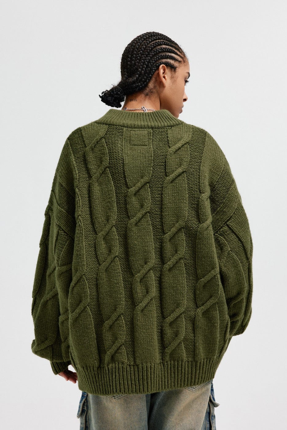 BONELESS Jacquard Knitted Sweater