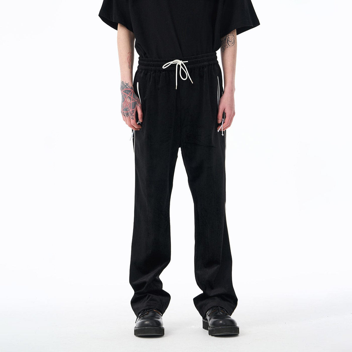 EPIC POETRY Velour Straight Pants