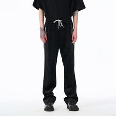 EPIC POETRY Velour Straight Pants