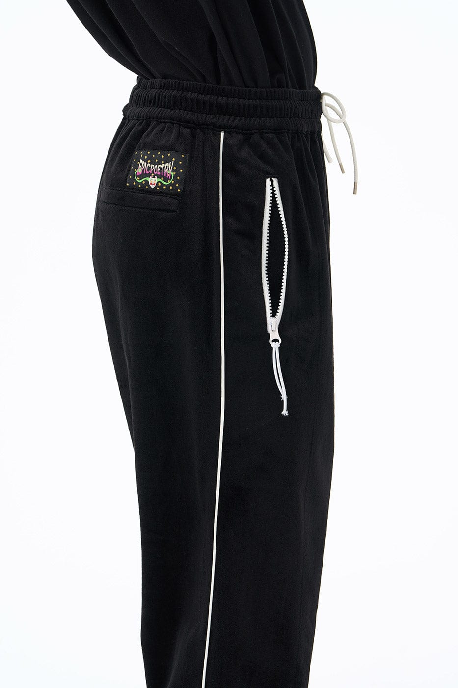 EPIC POETRY Velour Straight Pants