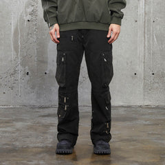 F2CE Multi-Pocket Zipper Pants