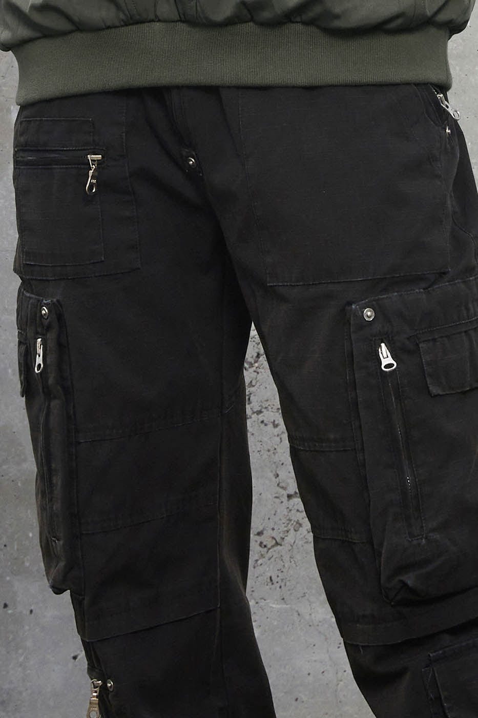 F2CE Multi-Pocket Zipper Pants