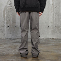 F2CE Deconstructed Crinkled Zipper Pants