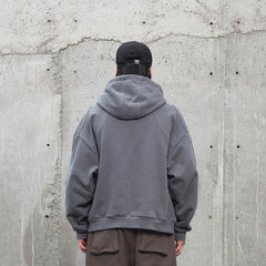 F2CE Deconstructed Spliced Buttoned Hoodie