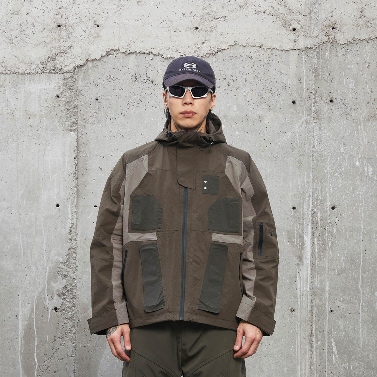 F2CE Deconstructed Waterproof Windbreaker