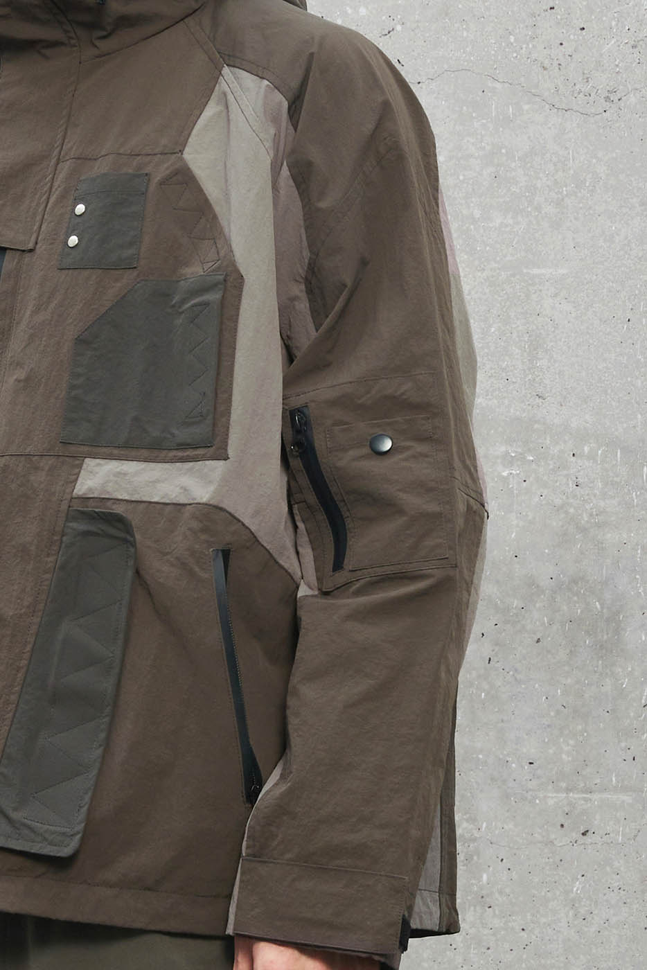 F2CE Deconstructed Waterproof Windbreaker