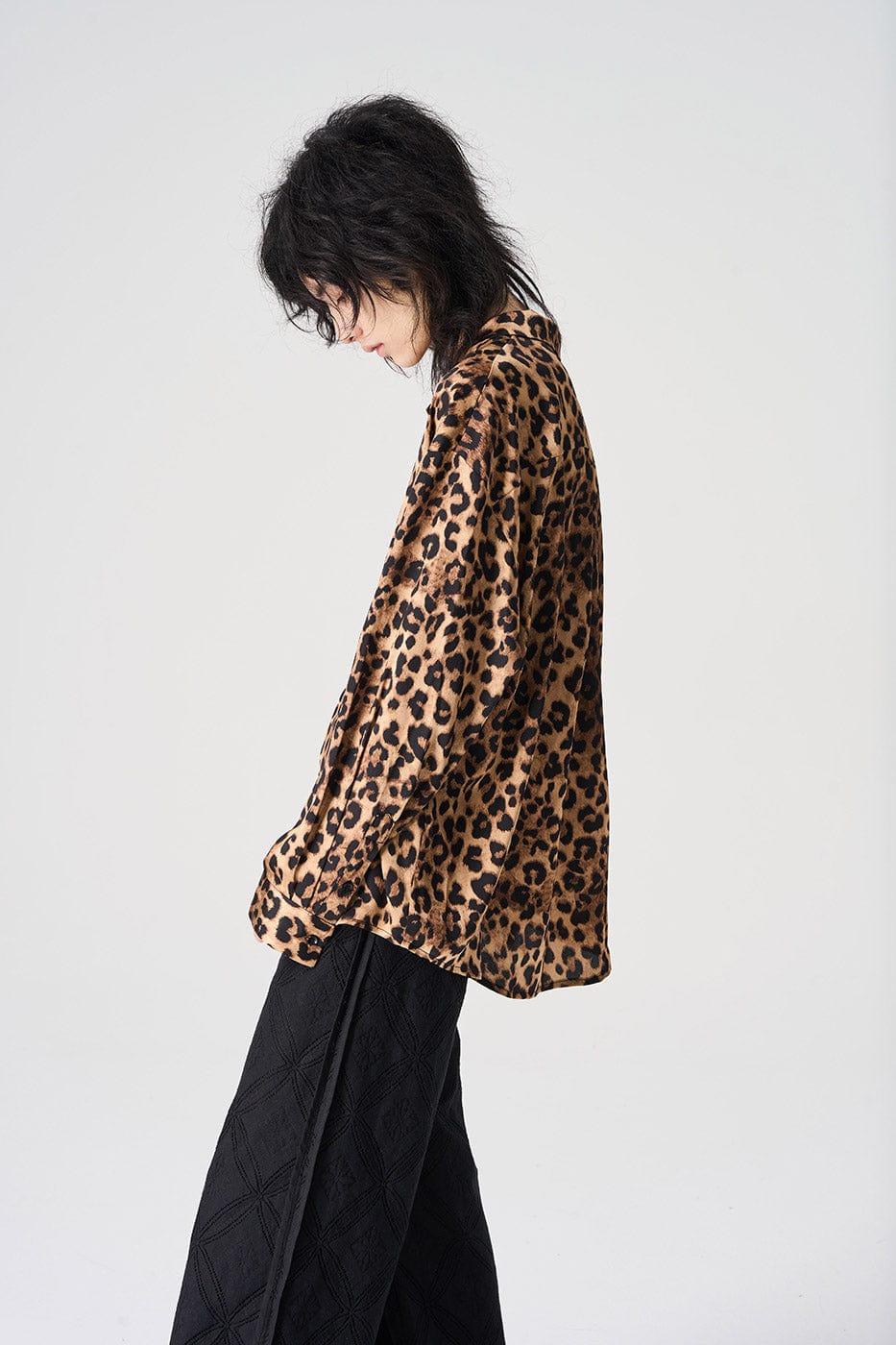 EPIC POETRY Leopard Cuban Shirt