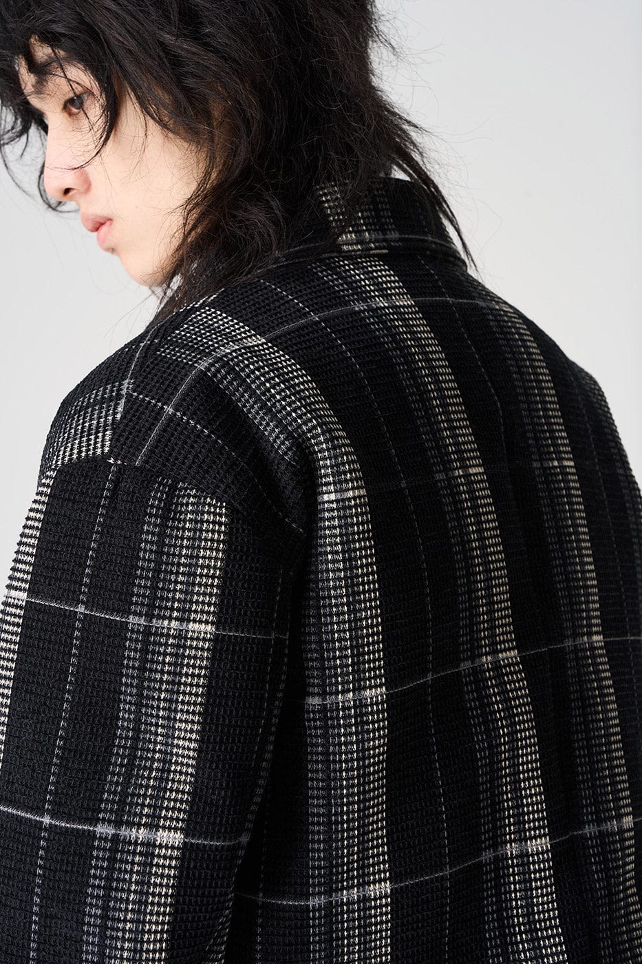EPIC POETRY Plaid Puffer Jacket