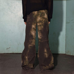 DND4DES Oil Stain Distressed Oversized Cargo