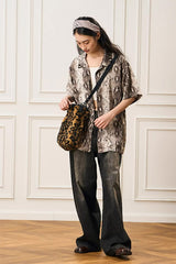 EPIC POETRY Dark Serpentine Half Shirt