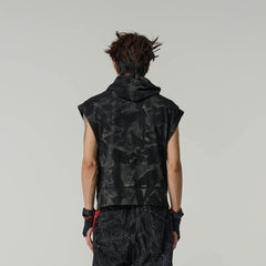 FLYERRER Blood Vessels Distressed Vest