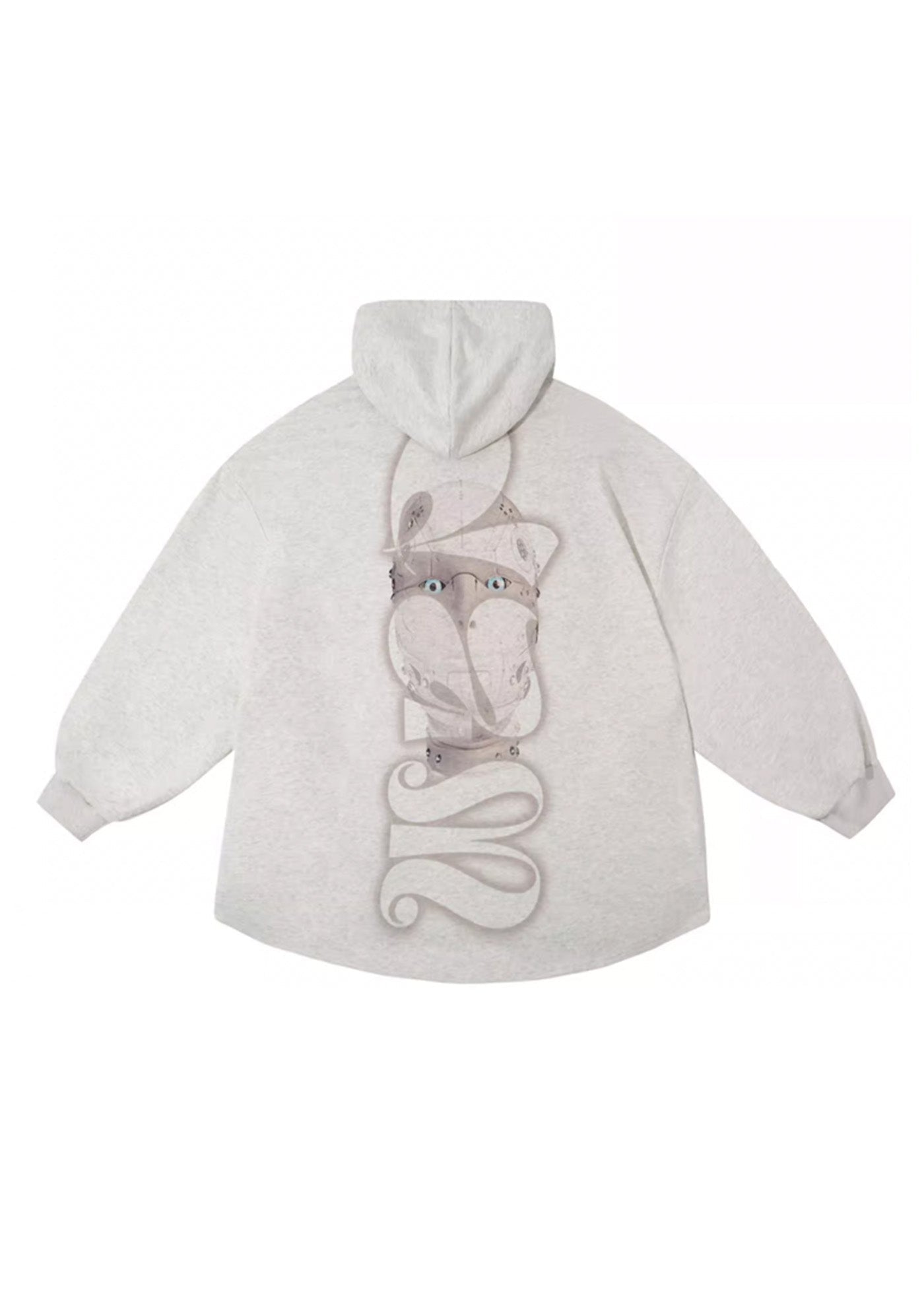 DAMAGE ASIA Ex Machina Graphics Oversized Hoodie